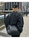 Chikashitsu + 【Chikashitsu +】multi pocket shoulder bag ショルダーバッグ レザーバッグ 肩掛け ネバーマイ...