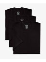 ブルックス ブラザーズ ルームウェア メンズ 【SALE／30%OFF】BROOKS BROTHERS スーピマコットン 3パック ベーシック クルーネック Tシャツ ブルックス ブラザーズ インナー・ルームウェア その他のインナー・ルームウェア ブラック グレー【RBA_E】【送料無料】