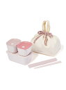 Francfranc ランチボックス コンプリート5点セット フランフラン 食器・調理器具・キッチン用品 弁当箱・ランチボックス ピンク