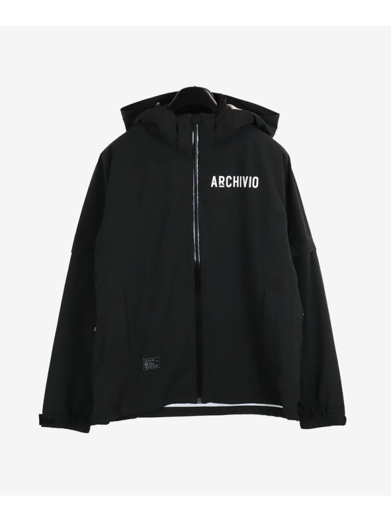 【SALE/30%OFF】ARCHIVIO 【メンズ】レインウェアセット(ブルゾン・パンツ) アルチビオ ジャケット・アウター レインコート カーキグリーン ブラック【RBA_E】【送料無料】