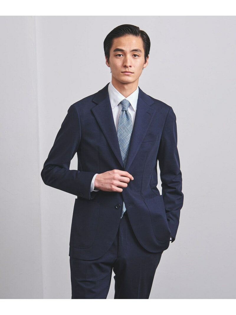 【SALE/50%OFF】UNITED ARROWS ポンチ 2ボタン ジャケット COMFORT EASY-MODEL ユナイテッドアローズ アウトレット スーツ・フォーマル スーツジャケット ネイビー グレー【RBA_E】【送料無料】