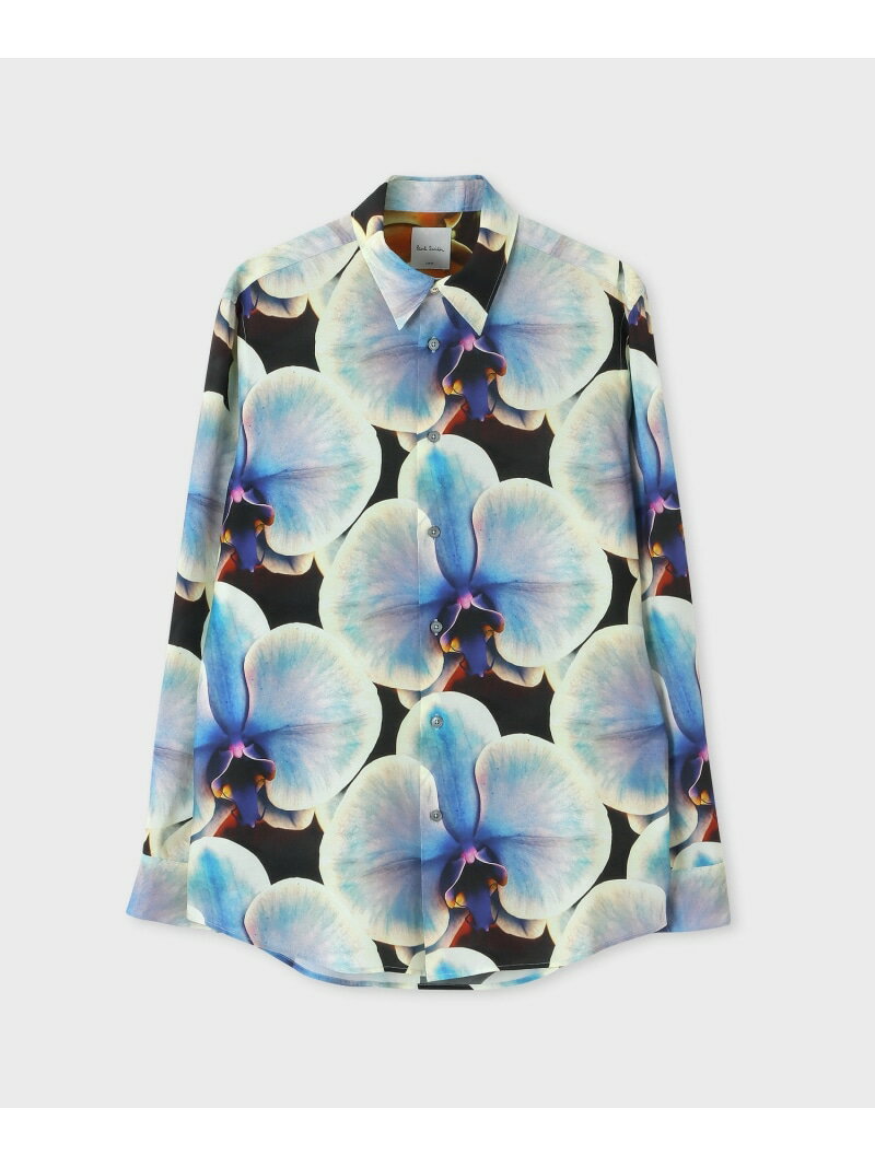 Paul Smith 【by R 限定品】Paul Smith "Orchid" プリントシャツ ポール・スミス トップス シャツ・ブラウス ブルー イエロー【送料無料】のサムネイル