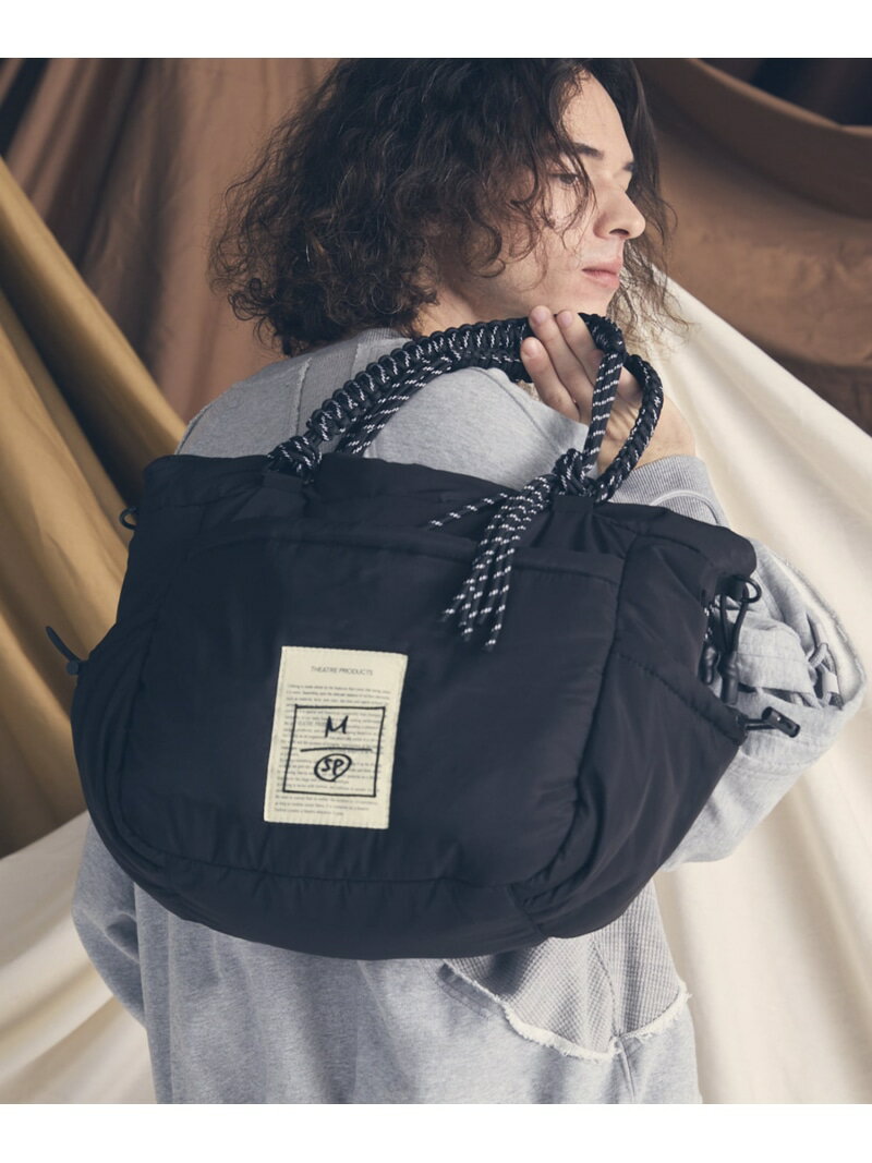 MAISON SPECIAL 【THEATRE PRODUCTS】Collaboration Shoulder Pouch メゾンスペシャル バッグ ショルダーバッグ ブラック【先行予約】*【送料無料】