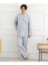 【SALE/10%OFF】TAKEO KIKUCHI 【MADE IN JAPAN】 フラワー&ハット柄 テーラードパジャマ タケオキクチ インナー・ルームウェ...