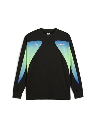 PUMA メンズ F1 オーバーサイズ 長袖 Tシャツ プーマ トップス カットソー・Tシャツ ブラック【送料無料】 PUMA メンズ F1 オーバーサイズ 長袖 Tシャツ プーマ トップス カットソー・Tシャツ ブラック【送料無料】