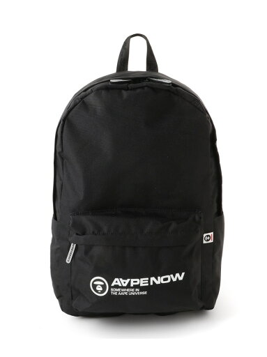 AAPE BY A BATHING APE (M)AAPE NOW BACKPACK ア ベイシング エイプ バッグ リュック・バックパック ベージュ ブラック【送料無料】 AAPE BY A BATHING APE (M)AAPE NOW BACKPACK ア ベイシング エイプ バッグ リュック・バックパック ベージュ ブラック【送料無料】
