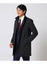 【SALE/40%OFF】TAKEO KIKUCHI 【Sサイズ~】ピラミッドツイルコート タケオキクチ コート/ジャケット コート/ジャケットその他 グレー ブラック ネイビー【RBA_E】【送料無料】