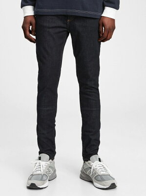 【SALE/57%OFF】GAP (M)スーパースキニーフィット レジンリンス ジーンズ(GapFlex) ギャップ パンツ ジーンズ・デニムパンツ ネイビー【RBA_E】