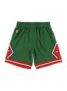 Mitchell & Ness uY I^lCg XCO}V[c 2008-09 CHICAGO BULLS Green Week SWINGMAN SHORTS BULL 08-0 [L[[GXG[ pc W[WEXEFbgpc O[yz