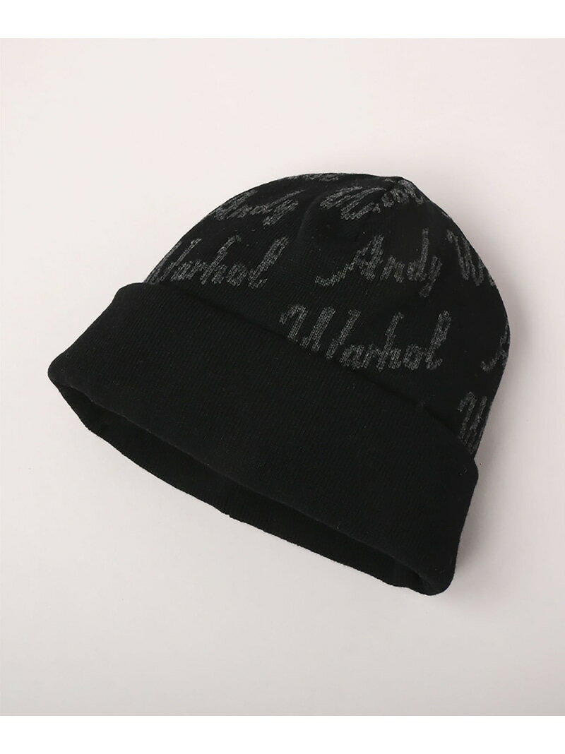 CA4LA LOGO JACQUARD KNITCAP カシラ 帽子 ニット帽・ビーニー ブラック ベージュ グレー【送料無料】 1