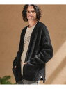 CAMBIO mcg3536-Mole Knit Buttonless Cardigan ニットカーディガン カンビオ トップス カーディガン ブラック グレー ブラウン【送料無料】(4)