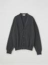 ジョンスメドレー JOHN SMEDLEY V-neck Long sleeved Cardigan ｜ S4578 ｜ 24G SWEATER SERIES ジョンスメドレー トップス ニット ブラック【送料無料】