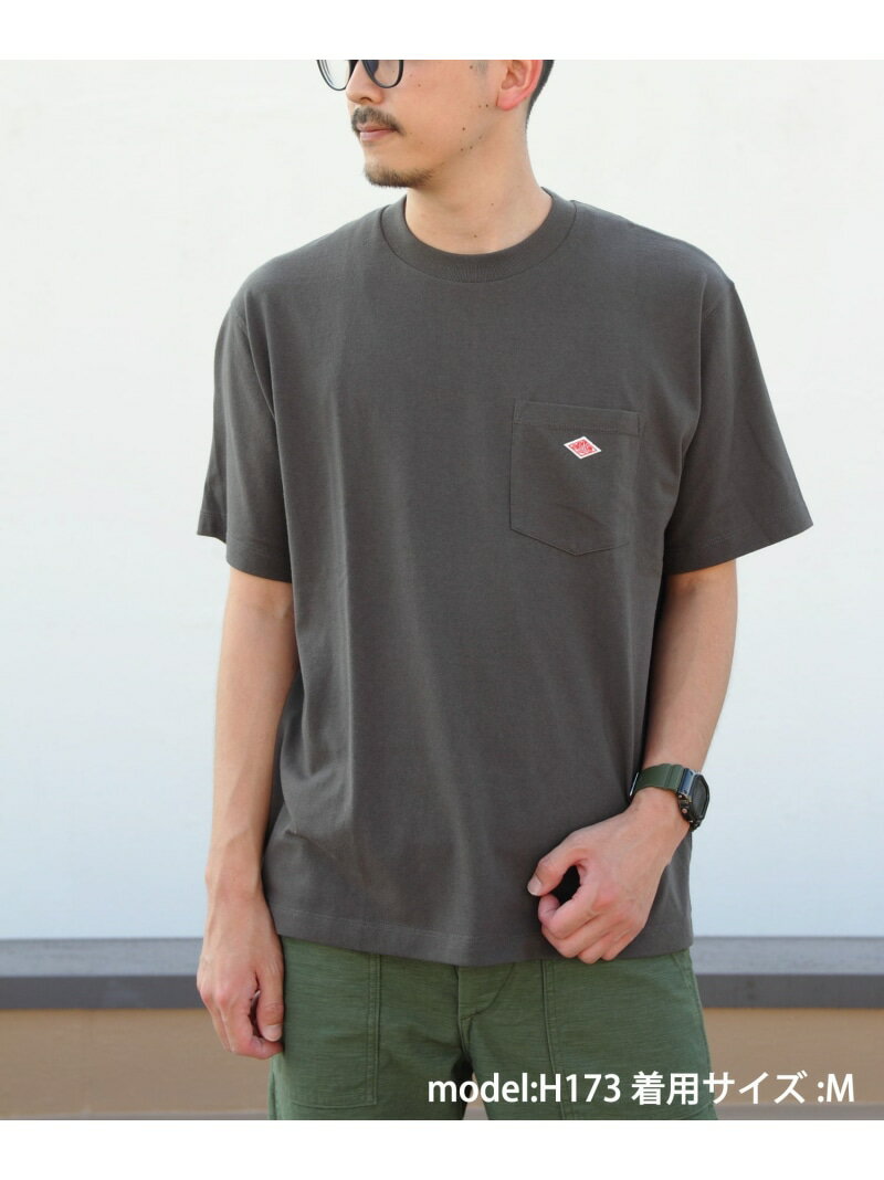 楽天Rakuten Fashion MenDANTON DANTON/（M）POCKET T-SHIRT C0198 ステップス トップス カットソー・Tシャツ グレー ベージュ ブルー ホワイト【先行予約】*【送料無料】