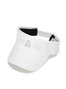 MARK & LONA Crystal Embro 2 Tone Visor | MEN and WOMEN マークアンドロナ 帽子 サンバイザー ホワイト ブ...