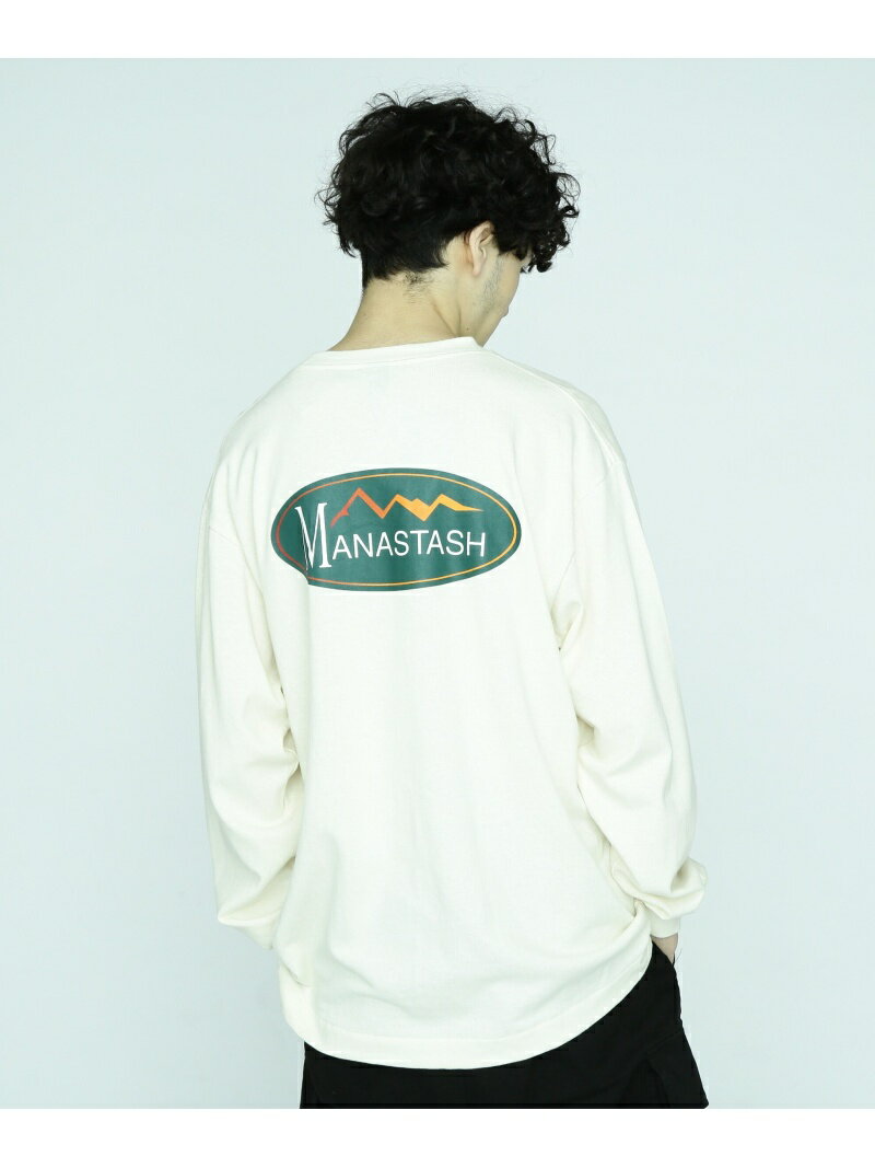 MANASTASH MANASTASH/}iX^bV/HEMP L/S TEE ORIGINAL LOGO }iX^bV gbvX Jbg\[ETVc uE ubN O[yz