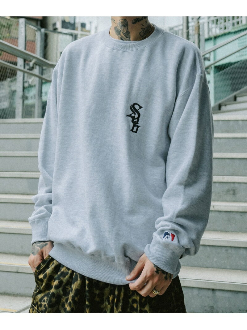 Subciety CROWD SWEAT サブサエティ トップス スウェット・トレーナー グレー ブラック グリーン ブルー