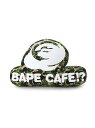 A BATHING APE BAPE CAFE CUSHION ア ベイシング エイプ インテリア・生活雑貨 クッション・クッションカバー グリーン【送料無料】