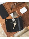 BEAMS MEN SLOW * BEAMS / 別注 Key Case ビームス メン 財布・ポーチ・ケース その他の財布・ポーチ・ケース ブラック ブラウン【送料無料】