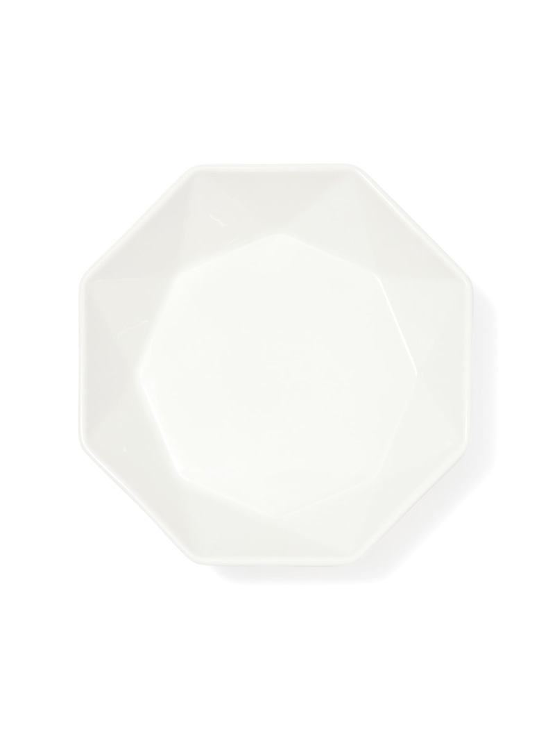 フランフラン 皿・プレート Francfranc ブランシェ ディーププレート S オクタゴン フランフラン 食器・調理器具・キッチン用品 食器・皿 ホワイト