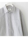 Sonny Label 『WEB/一部店舗限定カラー』ストライプレギュラーカラーシャツ サニーレーベル トップス シャツ・ブラウス ブルー ホワイト ブラック【...