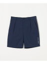 UNITED ARROWS GOLF メンズ スムース 1プリーツ ショートパンツ ユナイテッドアローズ スポーツ・アウトドア用品 ゴルフグッズ ブラック ネイ...