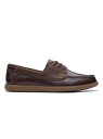 Clarks Clarks/(M)Bratton Boat ブラットンボート カジュアルシューズ リーガル フットコミュニティー シューズ・靴 レースアップ・ドレスシューズ ブラウン【送料無料】(4)