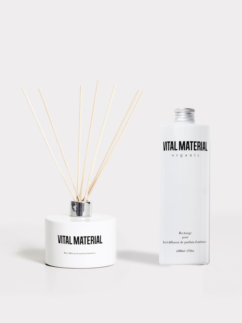 VITAL MATERIAL リードディフューザー + リフィル セット ベルガモット ヴァイタル マテリアル インテリア・生活雑貨 ディフューザー・お香・アロマオイル・キャンドル【送料無料】