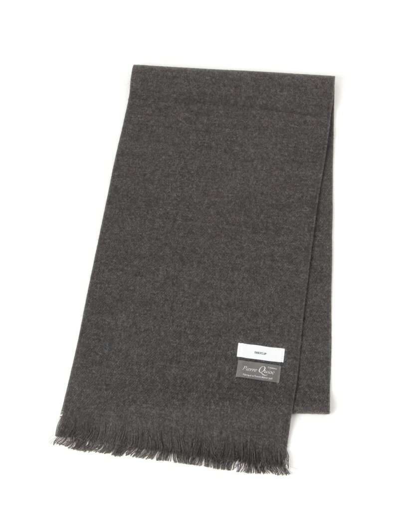 daily CLIP 【daily CLIP】QUIOC プレーンマフラー スタディオクリップ ファッション雑貨 マフラー・ス..