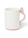 Francfranc リボン マグ ピンク フランフラン 食器・調理器具・キッチン用品 グラス・マグカップ・タンブラー ピンク【先行予約】*