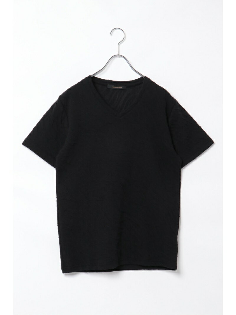 VENCE share style 膨れジャガード半袖Tシャツ ヴァンス エクスチェンジ 福袋・ギフト・その他 福袋 ブラック