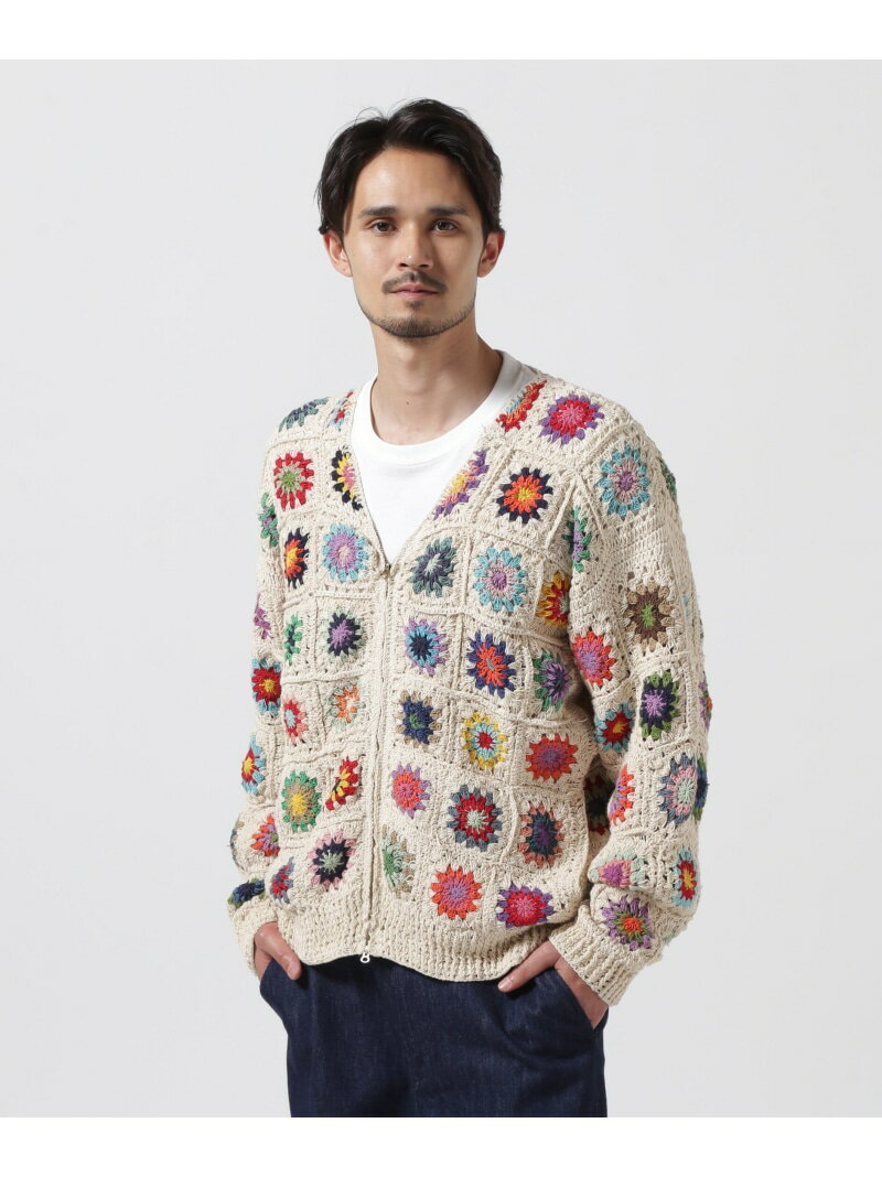 BEAVER MacMahon Knitting Mills Zip Cardigan-COLOR r[o[ gbvX J[fBK uEyz