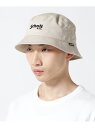Schott TWILL BUCKET HAT/ツイル バケットハット ショット 帽子 その他の帽子 ベージュ ブラック