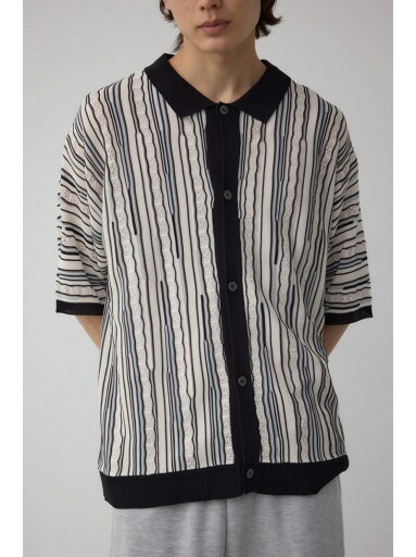 【SALE/40%OFF】AZUL BY MOUSSY ポロ襟クージーニットトップス アズールバイマウジー トップス ニット グレー ホワイト ブラック【RBA_E】 【SALE/40%OFF】AZUL BY MOUSSY ポロ襟クージーニットトップス アズールバイマウジー トップス ニット グレー ホワイト ブラック【RBA_E】