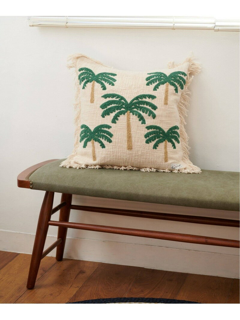 JOURNAL STANDARD FURNITURE ͽPalm Tree CUSHION COVER å󥫥С 45cm 㡼ʥ륹ɥե˥㡼 ƥꥢ軨 å󡦥å󥫥Сͽ*̵