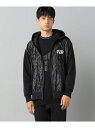 【SALE/59%OFF】β MEN 【β MEN】シルクナイロン ワッペン付きブルゾン【COMME CA MEN】 コムサメン ジャケット・アウター ブルゾン・ジャンパー ブラック【RBA_E】【送料無料】