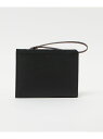 【SALE/40%OFF】UNITED ARROWS <hALON> ポーチ M ユナイテッドアローズ バッグ クラッチバッグ ブラック【RBA_E】【送料無料】