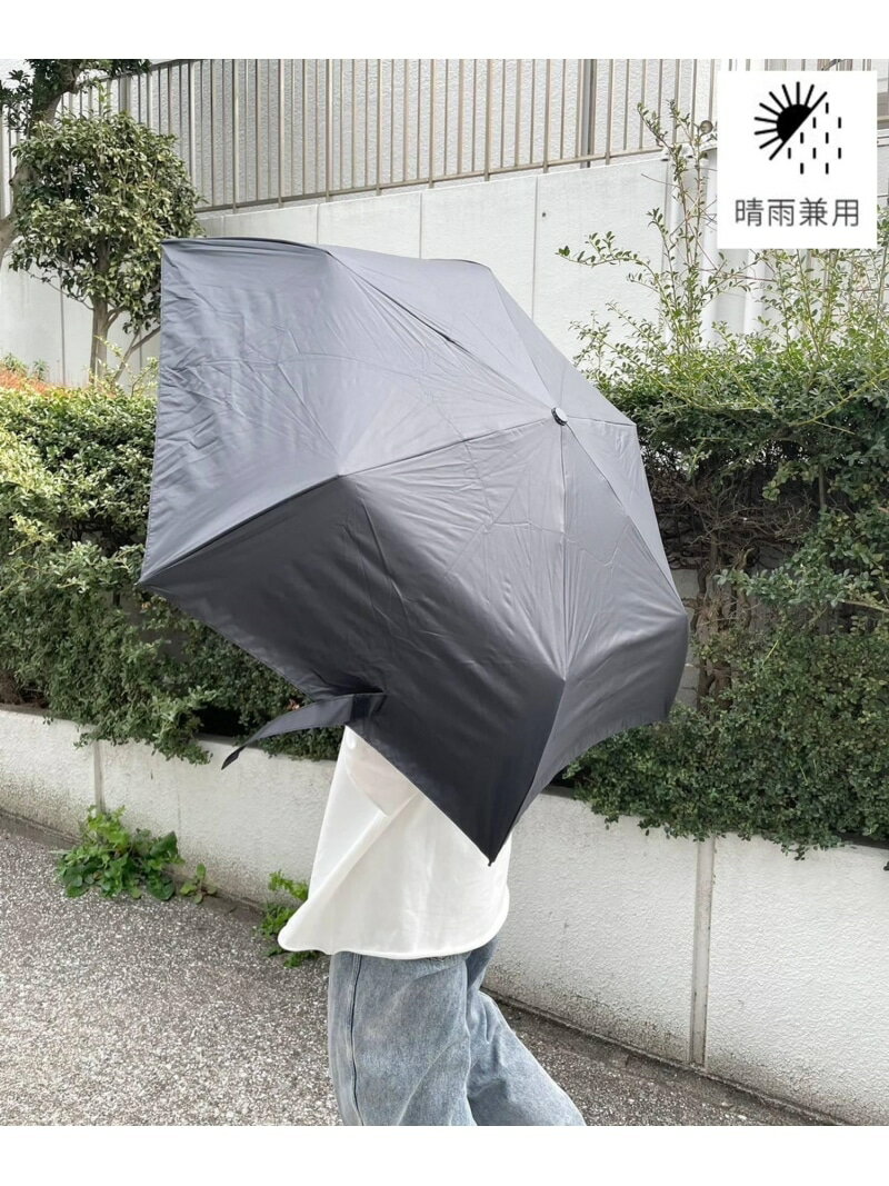 BAYFLOW [日差し・雨風どちらにも強い]BFゼンテンコウ晴雨兼用折傘55cm ベイフロー ファッション雑貨 傘・長傘 ブラック ホワイト