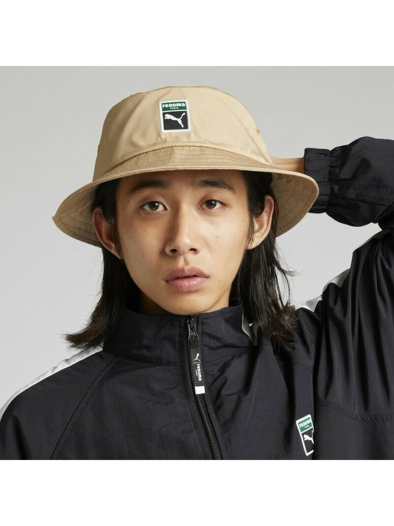 【SALE/46%OFF】PUMA メンズ ゴルフ PUMA x renoma golf アイコンネーム バケットハット プーマ 帽子 ハット【RBA_E】