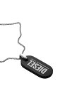 DIESEL DIESEL/(M)SINGLE DOGTAGS NECKLACE DX1349040 EHb`Xe[VC^[iVi ANZT[Erv lbNX ubNyz