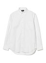 BEAMS PLUS IKE BEHAR / Oxford Button Down Shirt ビームス メン トップス シャツ・ブラウス ホワイト ピンク ブ...