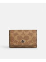 【SALE/62%OFF】COACH OUTLET 【公式】ファイブ リング キー ケース・シグネチャー キャンバス コーチ アウトレット 財布・ポーチ・ケース...