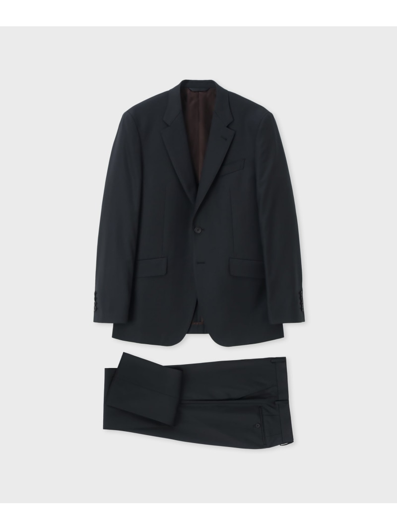 Paul Smith 【公式】マイクロジオメトリックパターン シングル2Bスーツ ポール・スミス スーツ・フォーマル セットアップスーツ ブラック【送料無料】