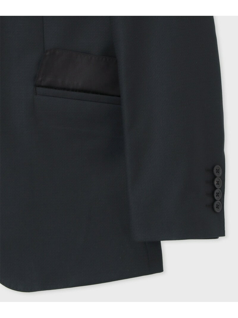 Paul Smith 【公式】マイクロジオメトリックパターン シングル2Bスーツ ポール・スミス スーツ・フォーマル セットアップスーツ ブラック【送料無料】