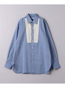 UNITED ARROWS ＜District＞ CHAMBRAY BOSOM SHIRT/シ