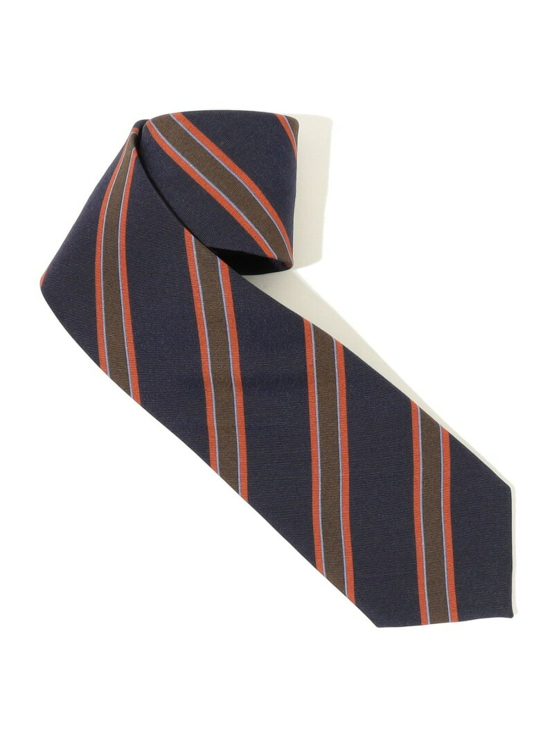 TOMORROWLAND GOODS Atkinsons アイリッシュポプリン レジメンタルストライプネクタイ トゥモローラン..