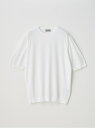 ジョンスメドレー JOHN SMEDLEY Crew neck T-shirt ｜ S4633 ｜ 30G ジョンスメドレー トップス ニット ホワイト【送料無料】