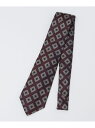 【SALE/40%OFF】SHIPS MEN Puccini: シルク ジャカード スクエア コモン ネクタイ シップス スーツ・フォーマル ネクタイ・蝶ネクタイ グレー ネイビー レッド【RBA_E】【送料無料】