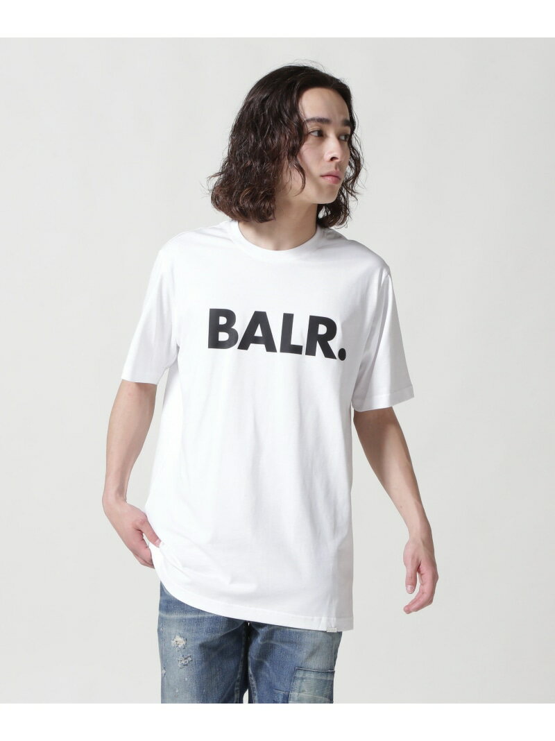 B'2nd BALR./{[[/BRAND STRAIGHT T-SHIRT/Ki r[ZJh gbvX Jbg\[ETVc zCg ubNyz