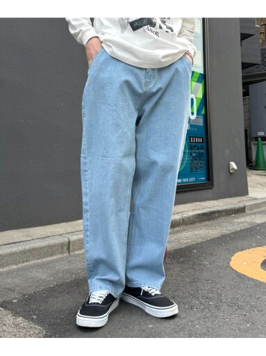 CIAOPANIC TYPY 【FULLESTDENIM】オーガニックテーパードデニムパンツ チャオパニックティピー パンツ ジーンズ・デニムパンツ ネイビー ブルー【送料無料】 CIAOPANIC TYPY 【FULLESTDENIM】オーガニックテーパードデニムパンツ チャオパニックティピー パンツ ジーンズ・デニムパンツ ネイビー ブルー【送料無料】