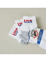 ABAHOUSE LASTWORD 【RAILROAD SOCK /レイルロードソック】 TEAM USAクォーター アバハウス 靴下・レッグウェア その他の靴...
